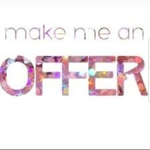 Any reasonable offer will be accepted